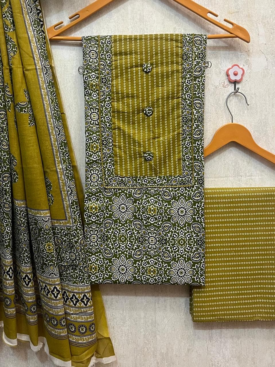 Cotton Anarkali Kurta Set